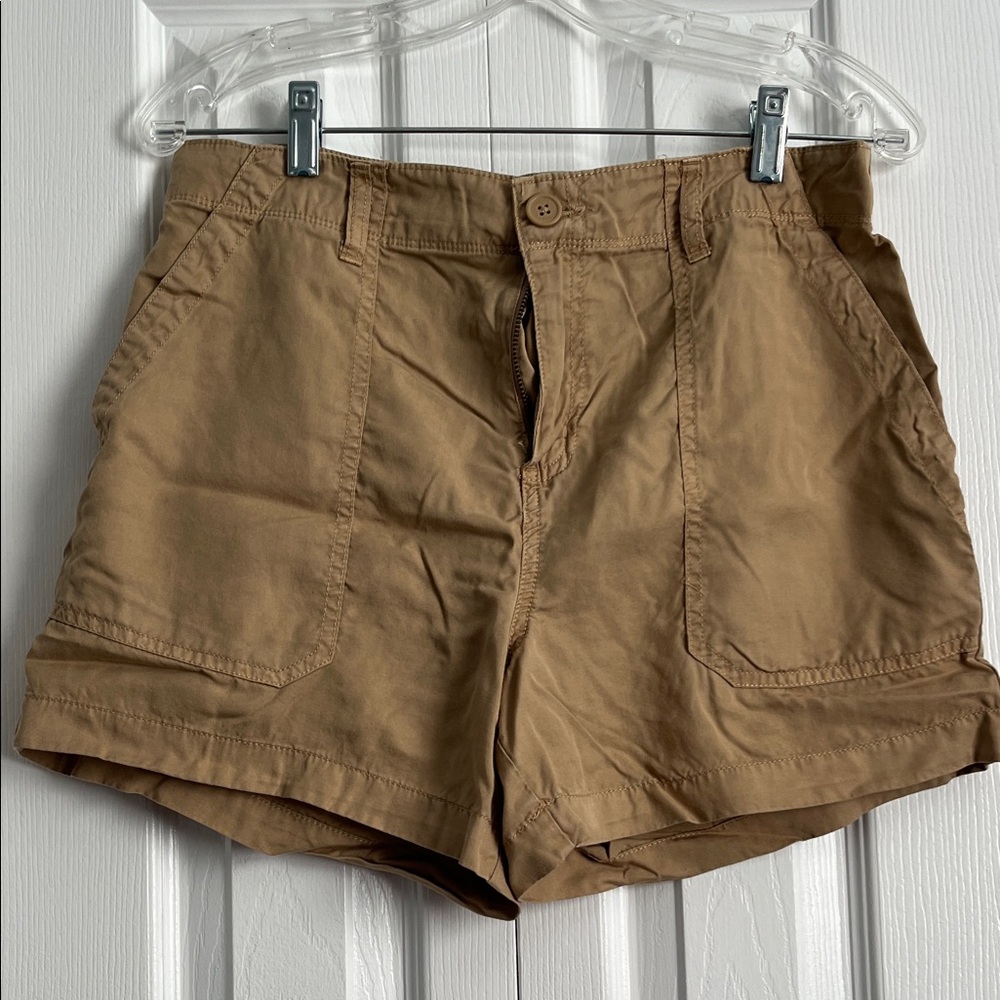 Sanctuary Khaki Utility Bermuda Shorts